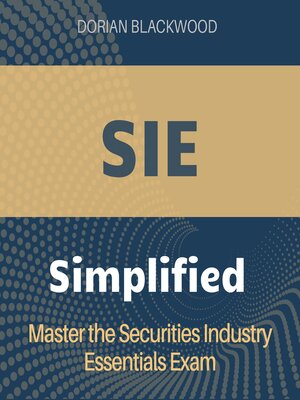 cover image of SIE Simplified